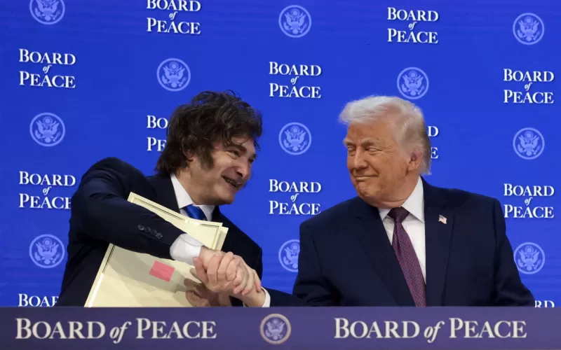 Milei fue invitado por Trump a la Junta de la Paz para la reconstrucci&oacute;n de Gaza