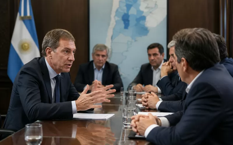 Santilli apura el pacto por Zonas Fr&iacute;as ante gobernadores