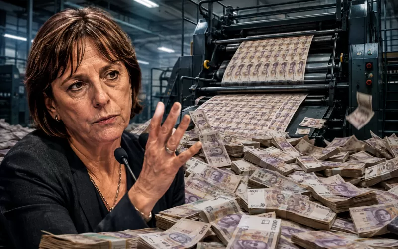 Con la nuestra: Marc&oacute; del Pont reconoci&oacute; que inundaron el pa&iacute;s de pesos