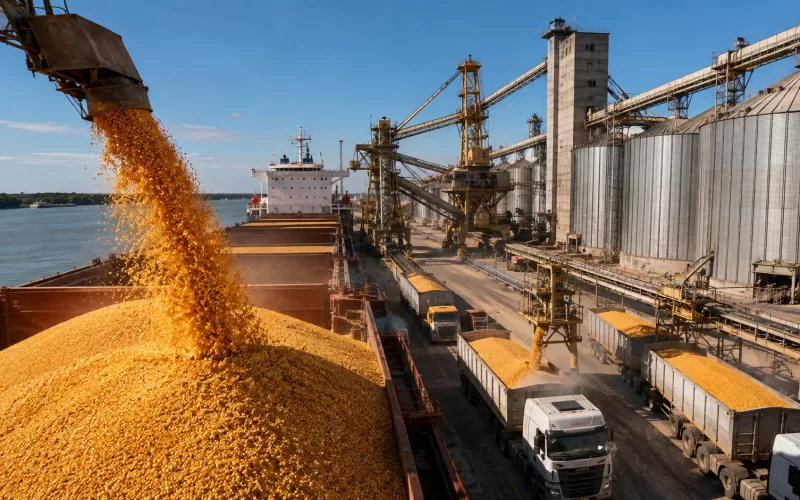 El campo dinamita el relato estatista con un aluvi&oacute;n r&eacute;cord de ma&iacute;z en los puertos
