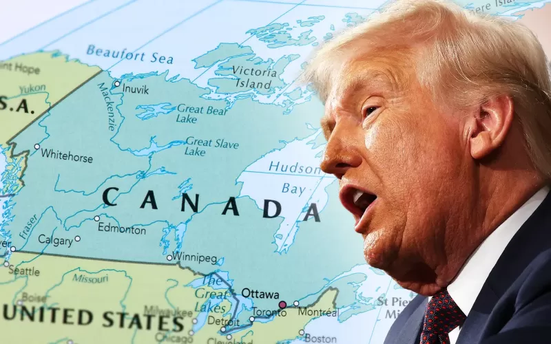 Trump amenaza bloquear puente clave con Canad&aacute; por disputa comercial