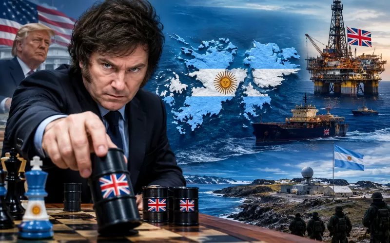 Javier Milei patea el tablero con Malvinas y acorrala a las petroleras inglesas