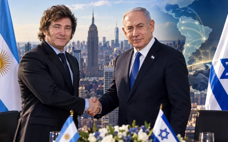 Cumbre en Manhattan: Milei y Netanyahu sellan su alianza geopol&iacute;tica