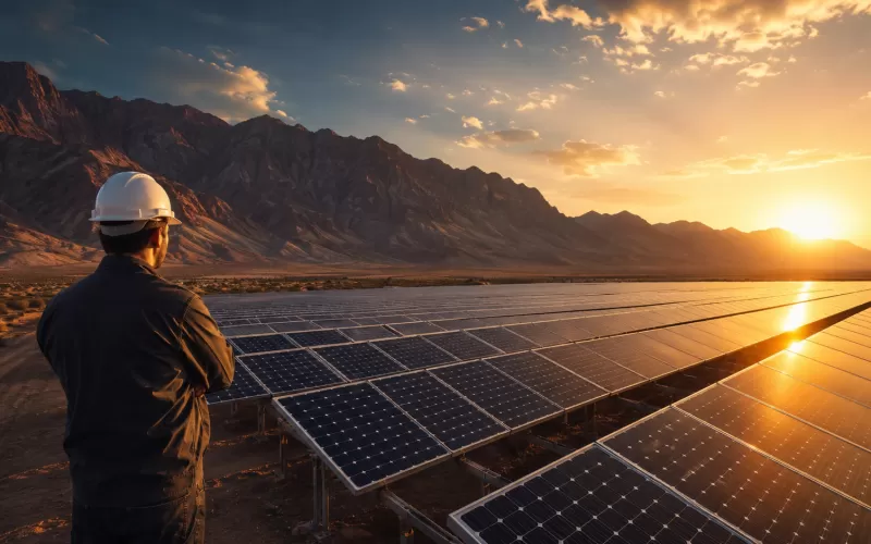 Inversi&oacute;n privada r&eacute;cord: el parque solar que humilla al estatismo