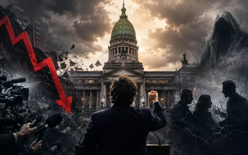 Guerra por la narrativa libertaria: Milei redobla la apuesta econ&oacute;mica, crujen las internas y la oposici&oacute;n agita el fantasma del cr&eacute;dito